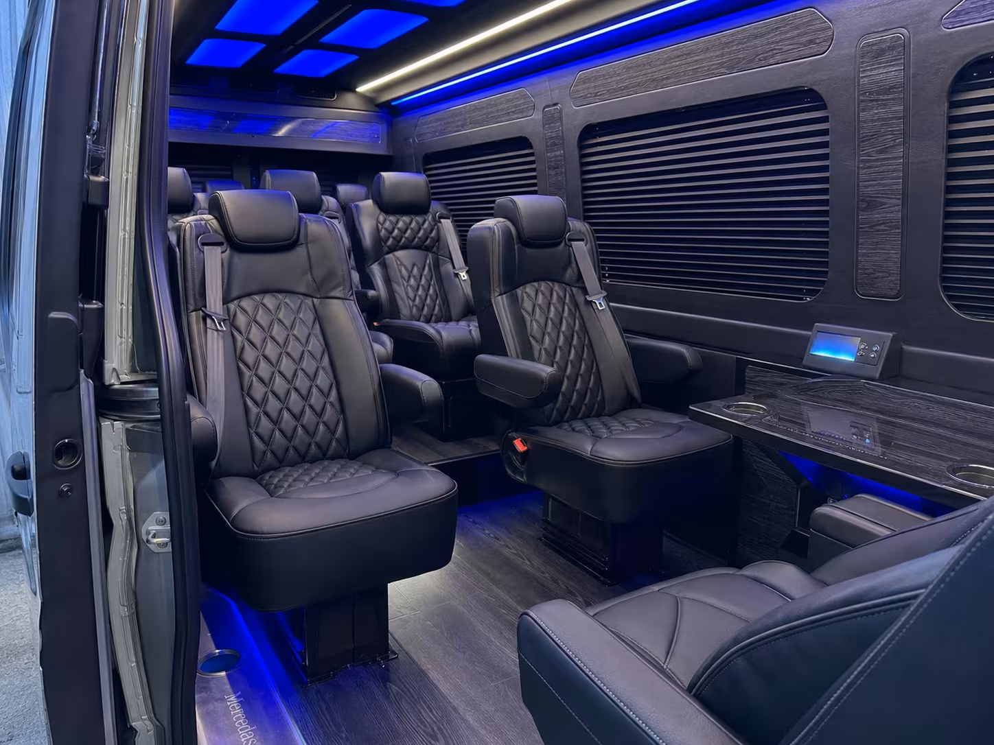sprinter van transportation for groups and events across troy