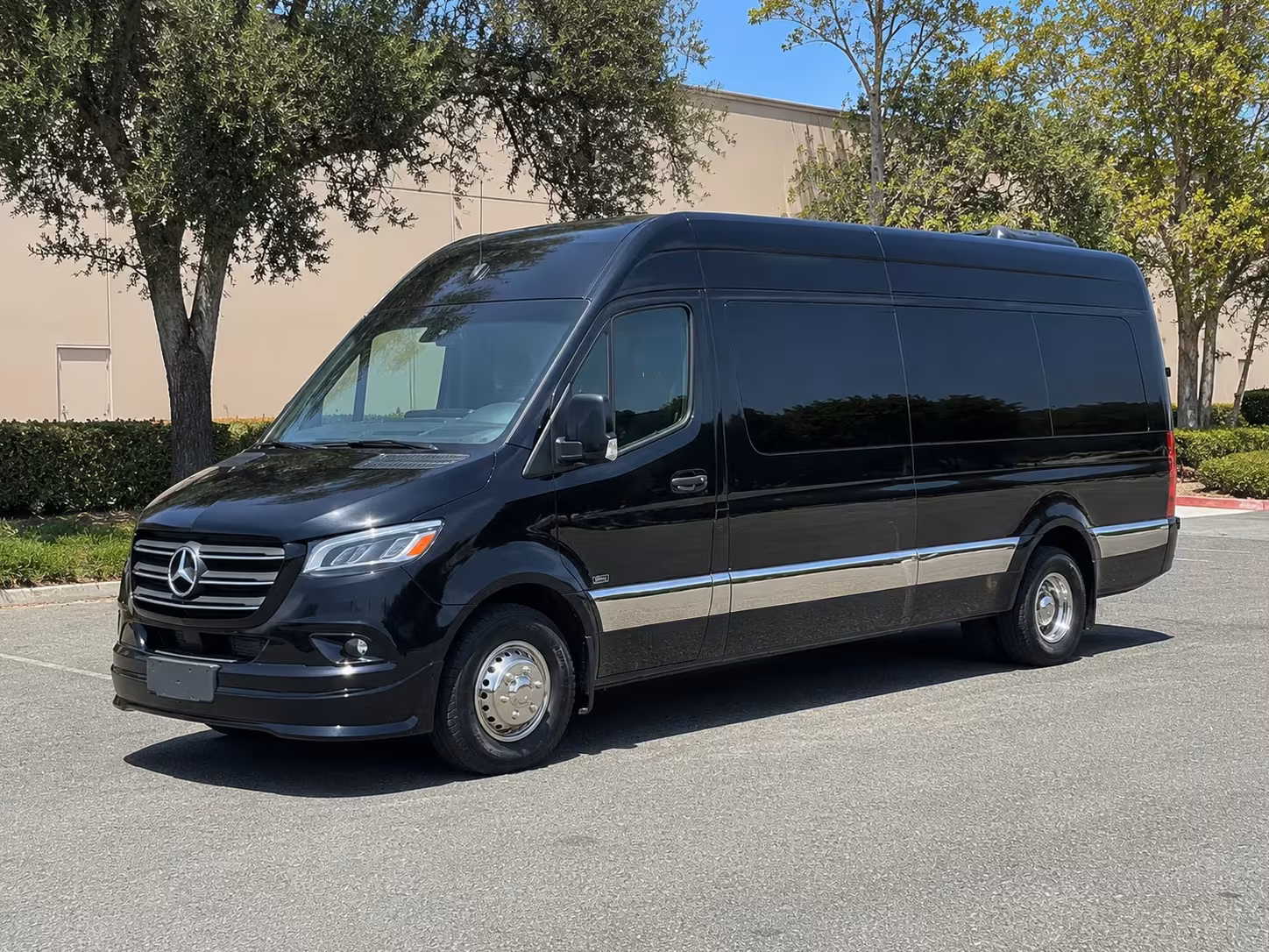 sprinter van with driver