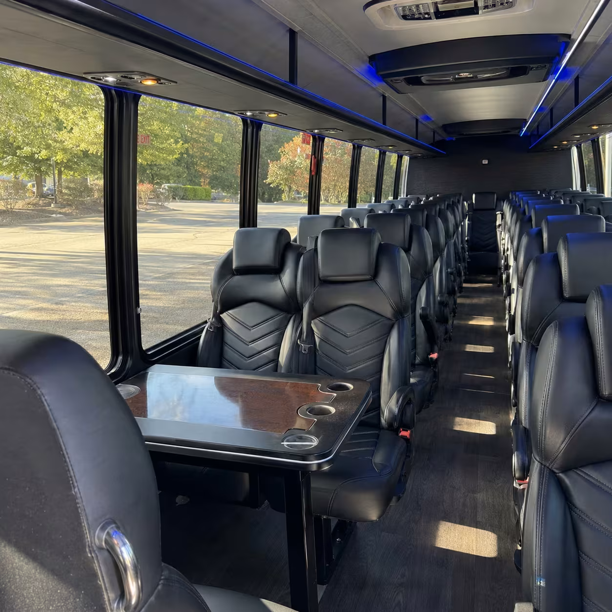 troy 35 passenger minibus rental