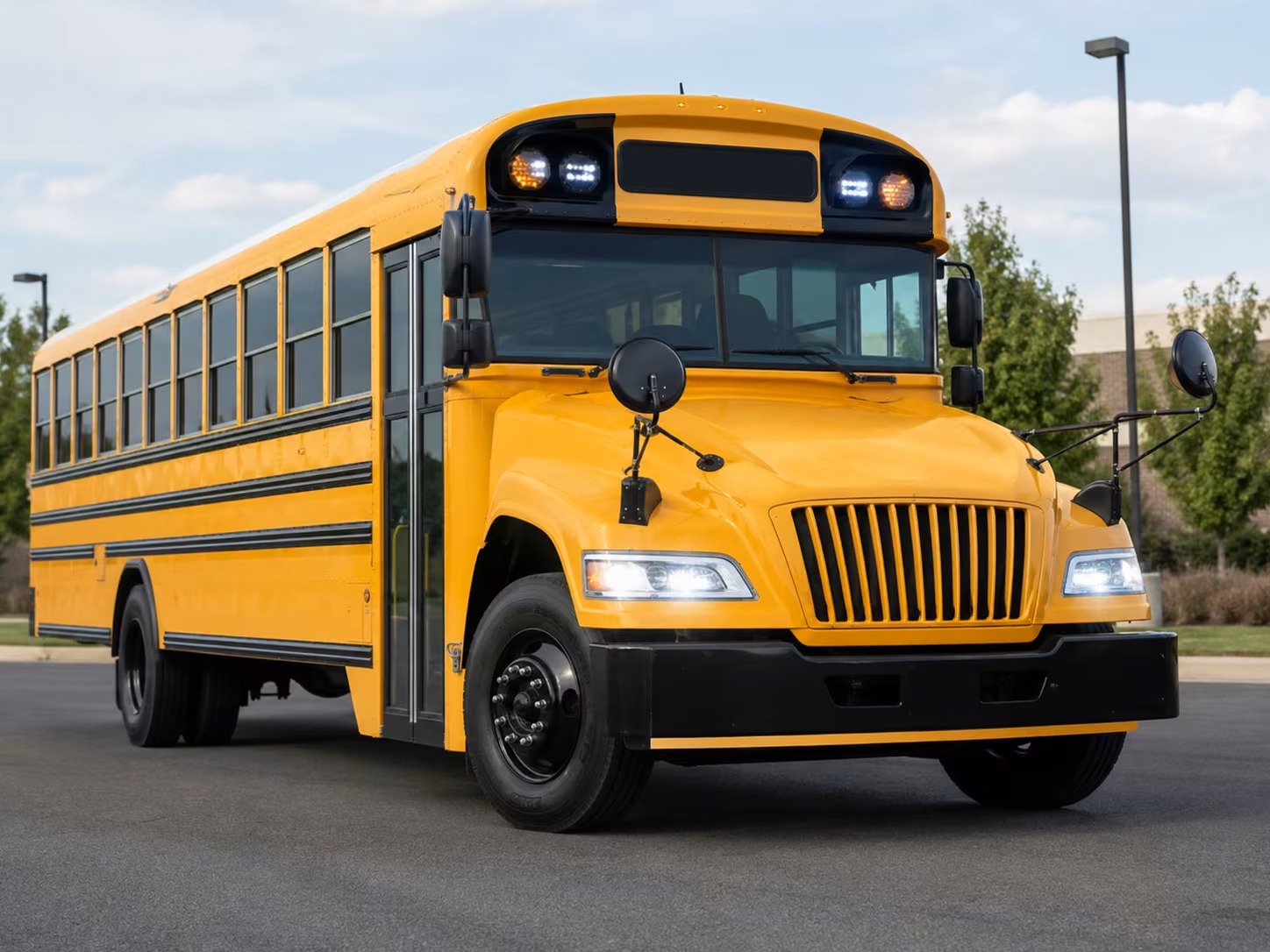troy school bus rental