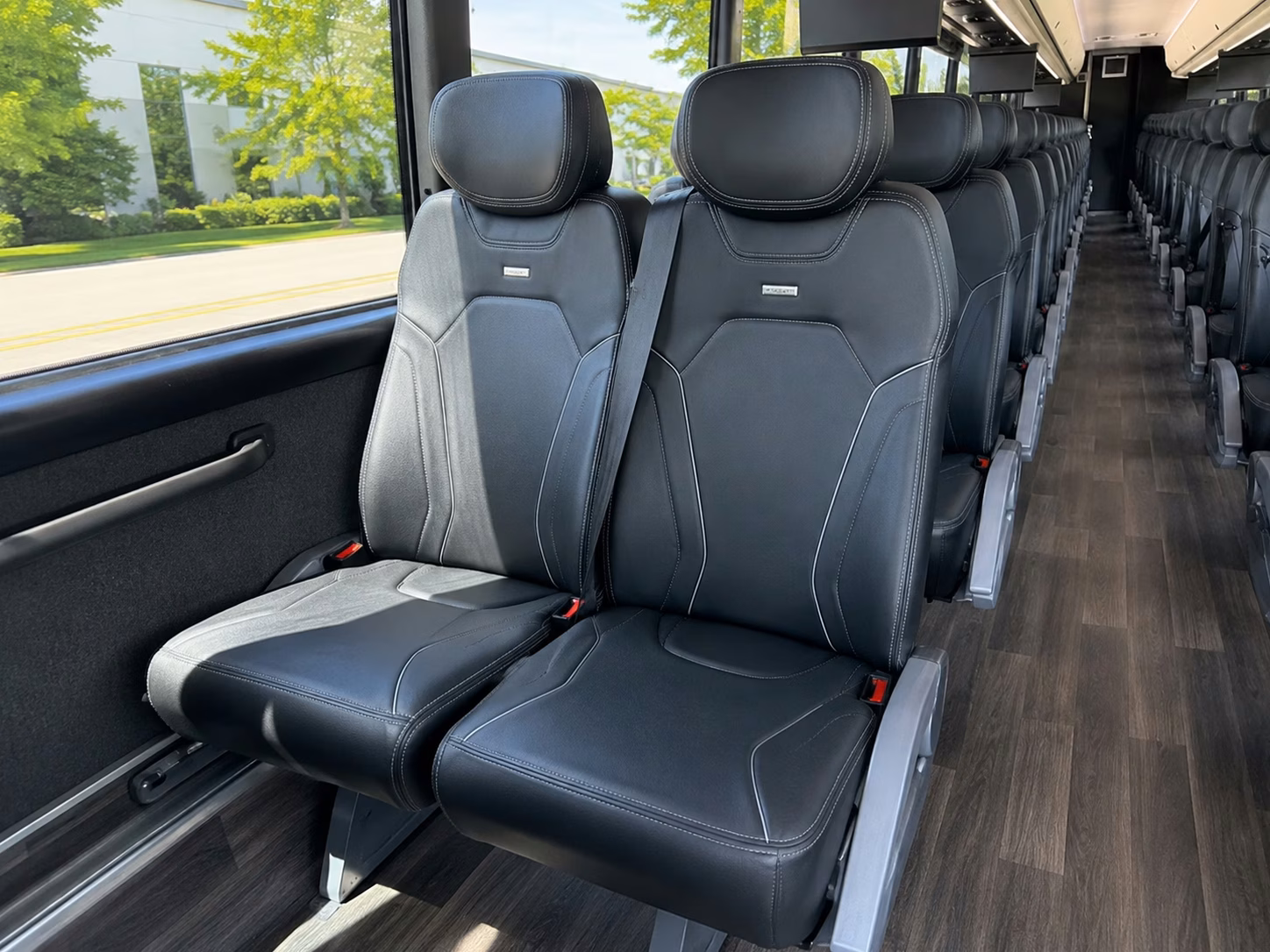 troy wedding shuttle buses from hotels to ceremony and reception