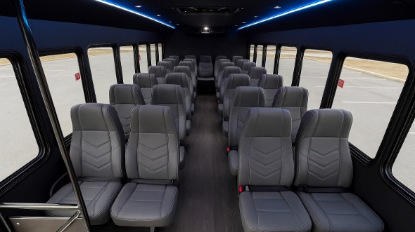 25 passenger minibus interior troy