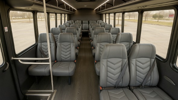 28 passenger minibus interior troy