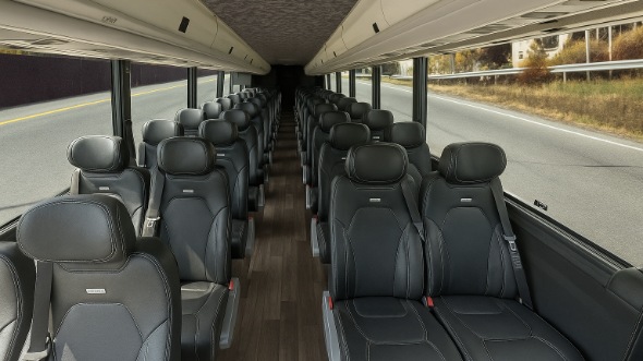 35 passenger minibus interior troy