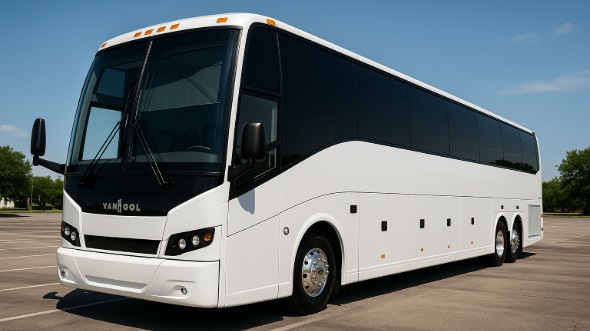 54 passenger charter bus troy