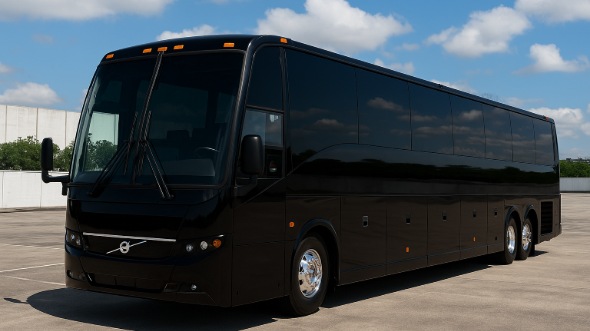 55 passenger charter bus troy