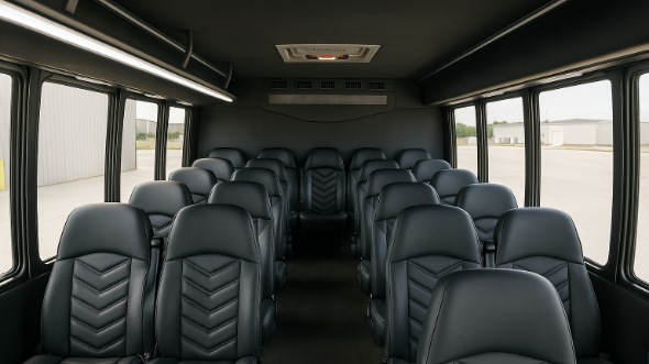 troy 28 passenger minibus rental