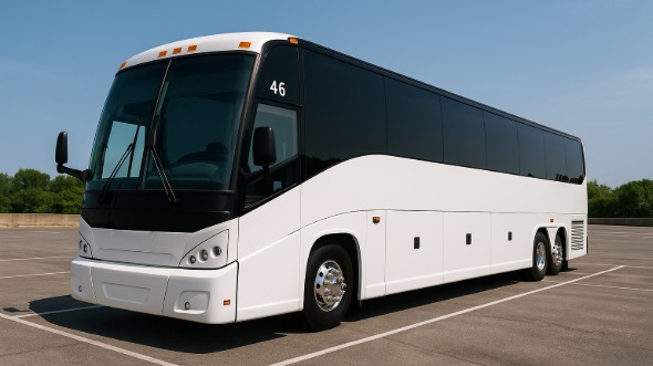 troy 54 passenger charter bus
